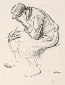 Prisoner of War Writing a Letter