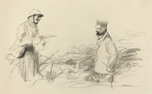 Poilu Acknowledging German Soldier II