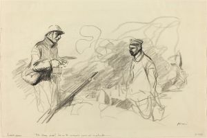 Poilu Acknowledging German Soldier