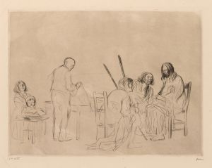 Before the Supper at Emmaus