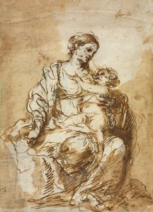 Madonna Nursing the Christ Child