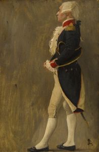 La voûte d’acier, silhouette du marquis de Lafayette