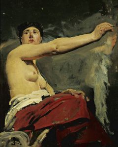Study For The Central Figure In The Ceiling Of The Palais De La Legion D’honneur