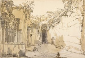 The Entrance to the Grotto at Posillipo