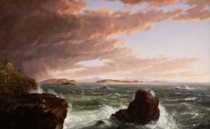 Views Across Frenchman’s Bay from Mt. Desert Island, After a Squall