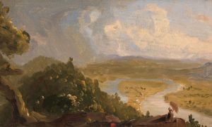Sketch for View from Mount Holyoke, Northampton, Massachusetts, after a Thunderstorm