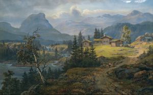 View Of Øylo Farm, Valdres