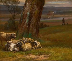 Landscape by the River Elbe