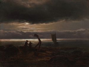 Mother and Child by the Sea