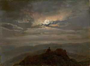 Moonlit landscape