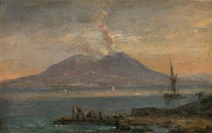 Vesuvius seen from Posillipo