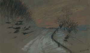 Road in winter