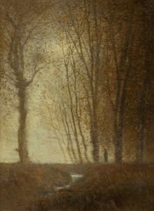 Edge of the Forest in the Moonlight