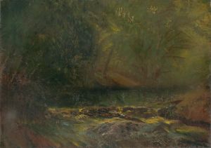 Forest Interior with a Brook