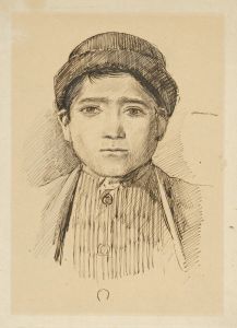 Portrait Study of a Boy in a Hat