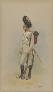 A Standing Grenadier of the Municipal Guard