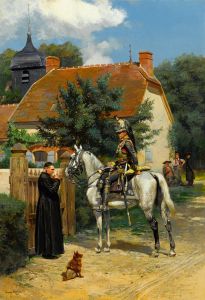 A halt in the village