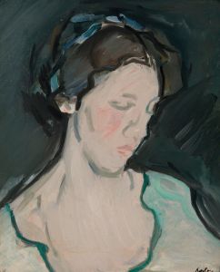 A portrait of a young woman, thought to be Peggy MacRae