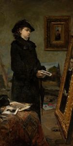 In the painter’s studio
