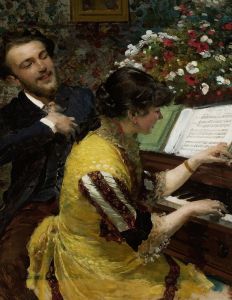 “I have seen once” – scene by the piano