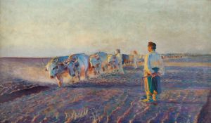Plowing in the Ukraine