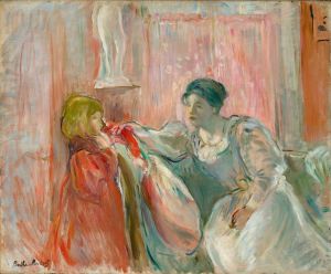 Young Woman and Child