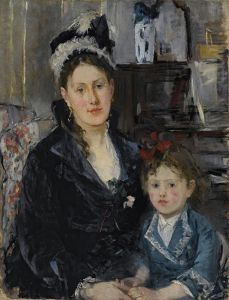 Portrait of Mme Boursier And Her Daughter
