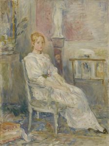 Alice Gamby dans le salon