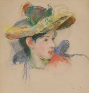 Jeanne Pontillon au chapeau