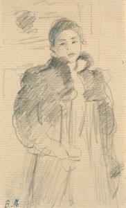 Study for ‘Young Girl in a Green Coat’