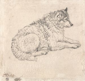 Arctic Dog, Facing Right