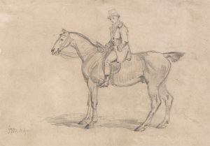 Ralph John Lambton on His Hunter, ‘Undertaker’