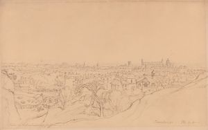 Study for the View of Cambridge from Castle Hill