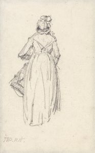 Woman Standing, Seen from the Back