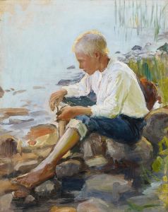 Boy On The Shore