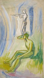 Men Turning towards the Sun