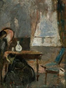 The hospital room