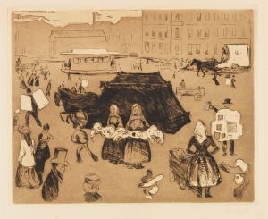 Der Leichenwagen. Potsdamer Platz