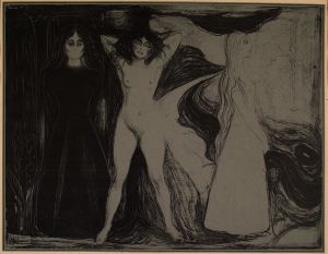 The Sphynx Woman in Three Stages