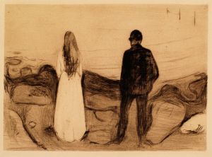 Two Human Beings. The Lonely Ones