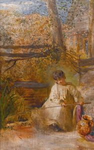 A Boy Fishing