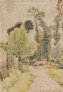 Study Of Trees At Bayswater, London