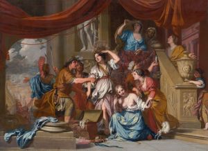 Achilles Discovered Among The Daughters of Lycomedes