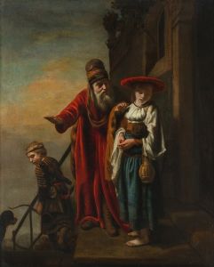 Abraham Dismissing Hagar and Ishmael