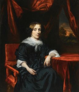 Portrait of a Lady In Black Dress