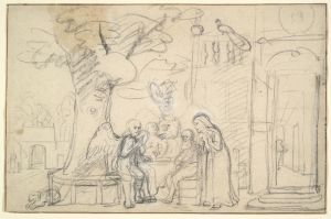 Abraham Entertaining the Angels