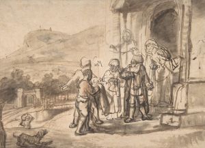 Jacob Receiving Joseph’s Blood-Stained Cloak