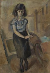 Portrait d’une femme debout