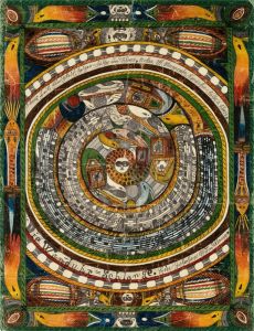 Die Wanduhr=Schlange. Ein Zohohrn Stund lang