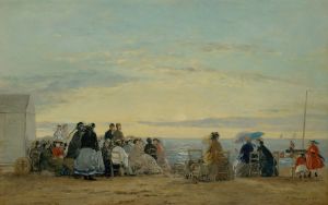 On the Beach, Sunset